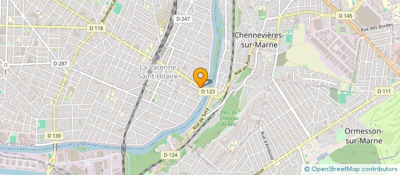 localisation de l'entreprise SCI BAC126 à SAINT-MAUR-DES-FOSSES