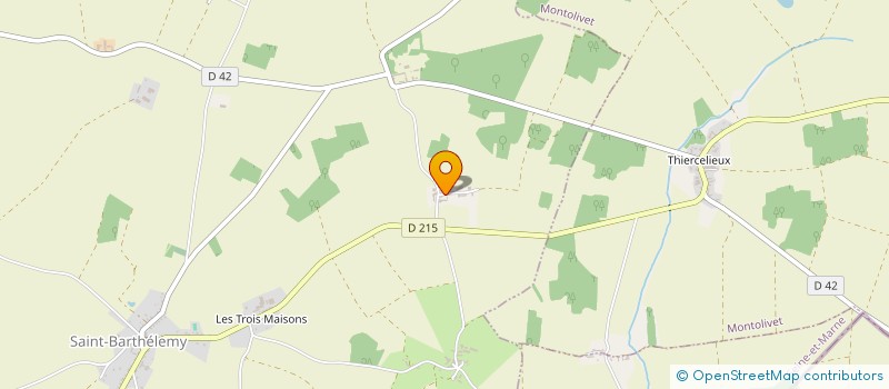 localisation de l'entreprise SCI BACA  SANCY-LES-PROVINS