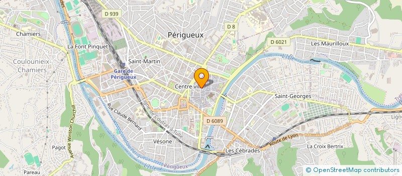 localisation de l'entreprise SCI BACC à PERIGUEUX