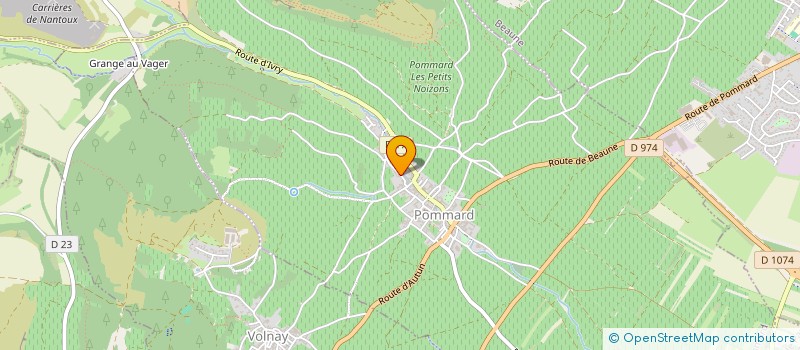 localisation de l'entreprise SCI BACCHIQUE  POMMARD