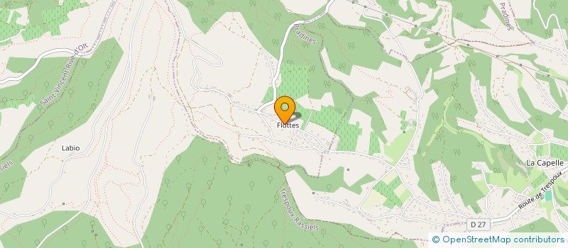 localisation de l'entreprise SCI BACCHUS 16  PRADINES