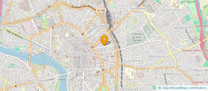 localisation de l'entreprise SCI BACHELIER à TOULOUSE