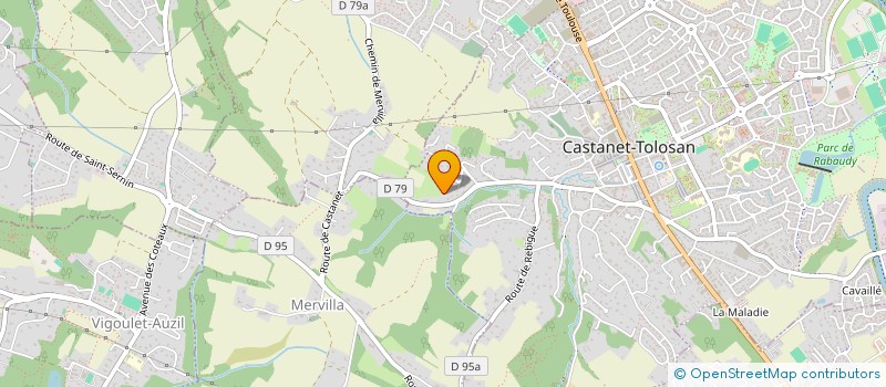 localisation de l'entreprise SCI BACHERAN à CASTANET-TOLOSAN