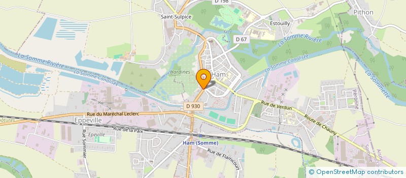 localisation de l'entreprise SCI BACHIR à HAM