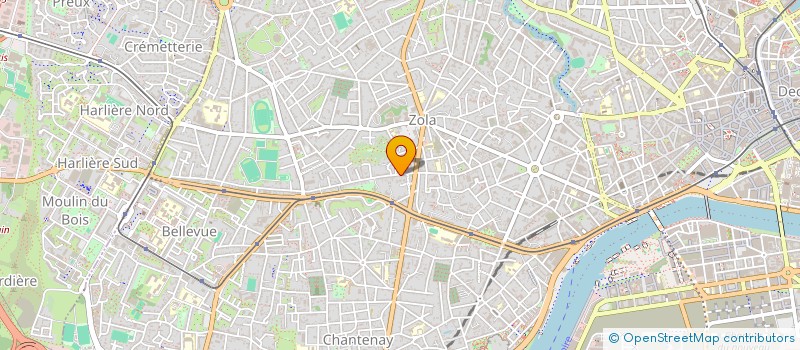 localisation de l'entreprise SCI BACI à NANTES