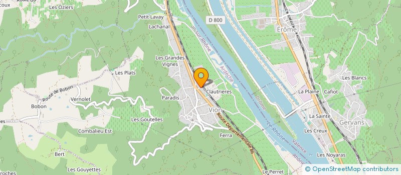 localisation de l'entreprise SCI BACIS VALLEE  LEMPS