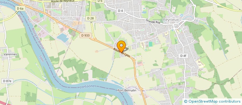 localisation de l'entreprise SCI BACONNIER à REYRIEUX