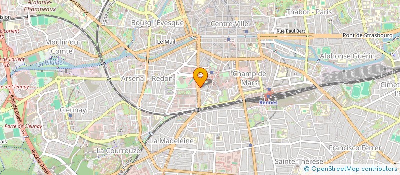 localisation de l'entreprise SCI BACOPA  RENNES