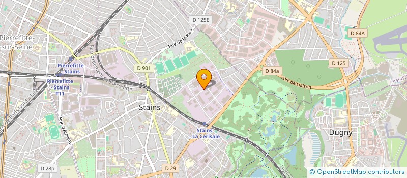 localisation de l'entreprise SCI BACPAT à STAINS