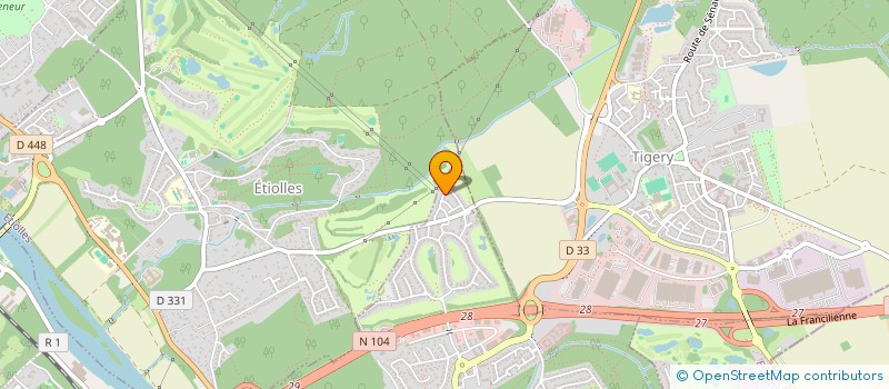 localisation de l'entreprise SCI BACSA  SAINT-GERMAIN-LES-CORBEIL