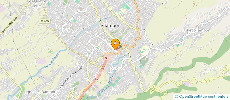 localisation de l'entreprise SCI BADAMIERS à LE TAMPON