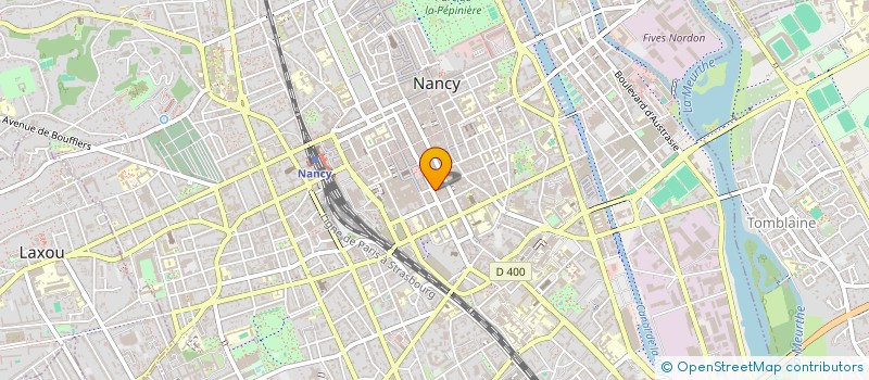 localisation de l'entreprise SCI BADASS  NANCY