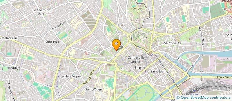 localisation de l'entreprise SCI BADEL à CAEN