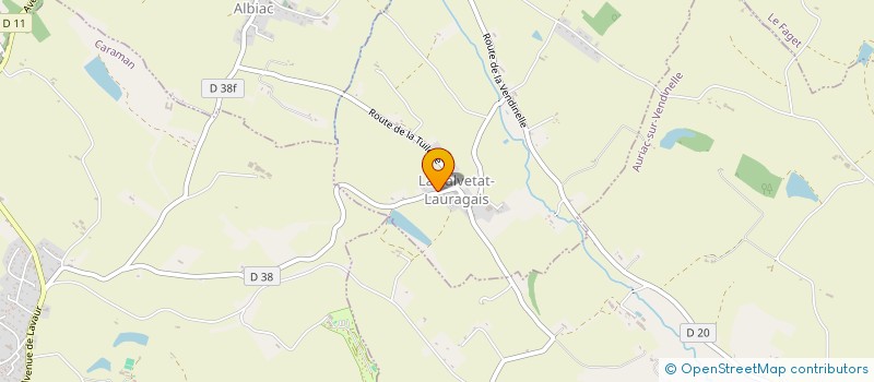 localisation de l'entreprise SCI BADEST à LA SALVETAT LAURAGAIS