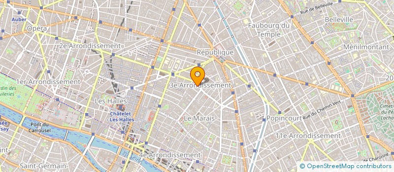 localisation de l'entreprise SCI BADIA BERGER  PARIS