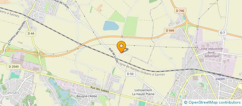 localisation de l'entreprise SCI BADIANE  SAINTE-GEMME-LA-PLAINE