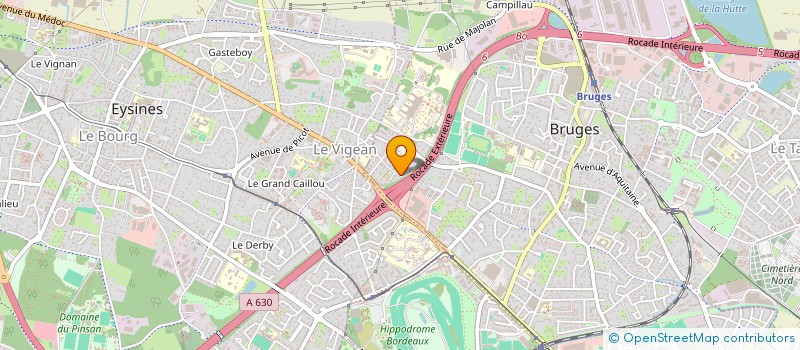 localisation de l'entreprise SCI BADIBULLES  BRUGES