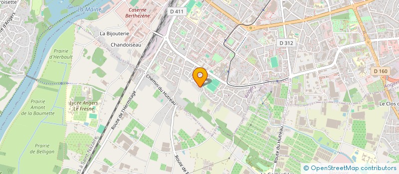 localisation de l'entreprise SCI BADJI  TRELAZE