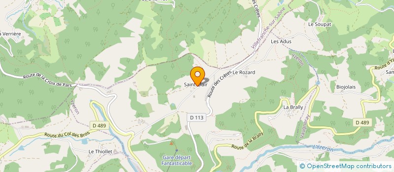 localisation de l'entreprise SCI BADOIL RIVOIRE  YZERON