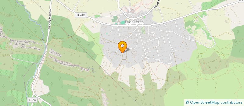 localisation de l'entreprise SCI BADON  EYGALIERES