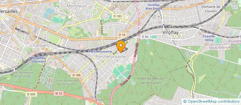 localisation de l'entreprise SCI BADOU à VERSAILLES