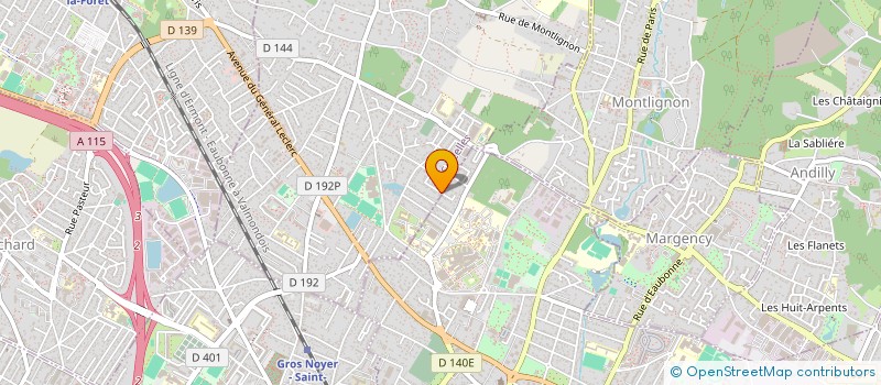 localisation de l'entreprise SCI BADRE à SAINT-PRIX