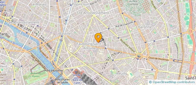 localisation de l'entreprise SCI BADUPO  PARIS