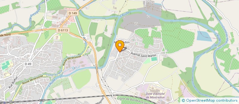 localisation de l'entreprise SCI BAEA à CARCASSONNE