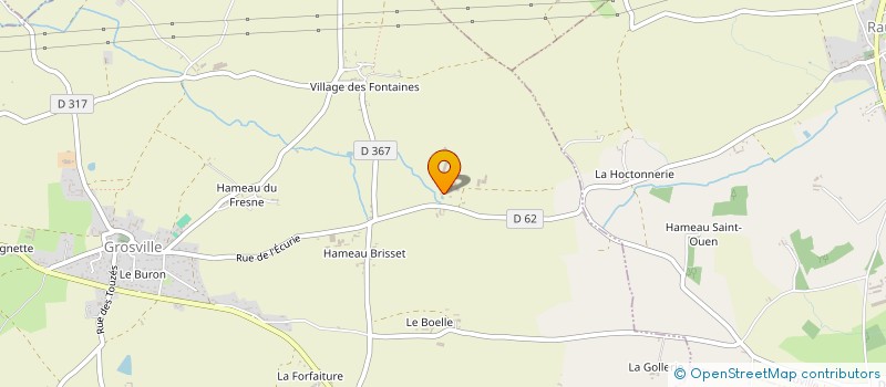 localisation de l'entreprise SCI BAEL  GROSVILLE