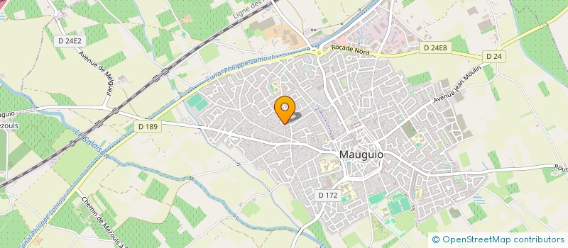 localisation de l'entreprise SCI BAENA  MAUGUIO