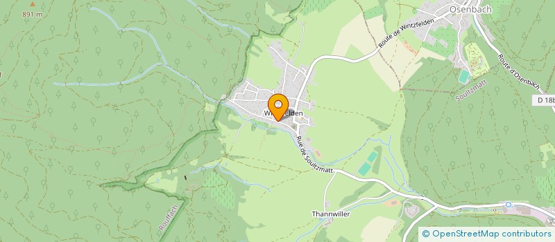 localisation de l'entreprise SCI BAERENBACH  SOULTZMATT