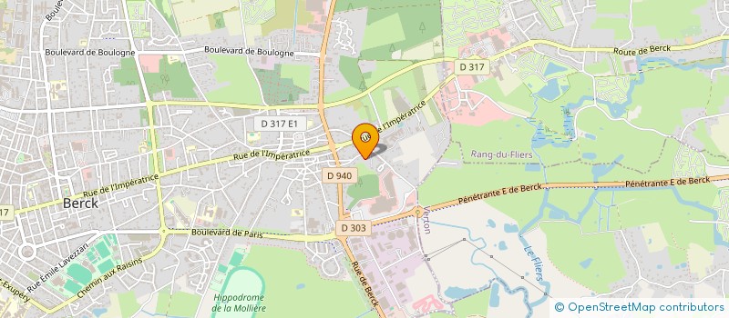 localisation de l'entreprise SCI BAERT-LECAILLE à BERCK