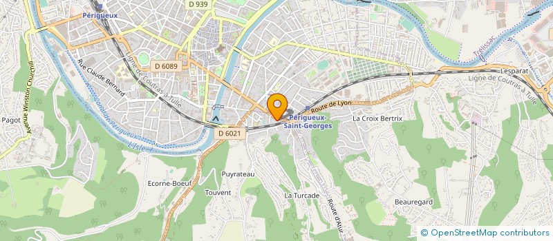 localisation de l'entreprise SCI BAF à SANILHAC