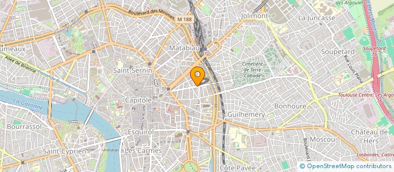 localisation de l'entreprise SCI BAG à TOULOUSE