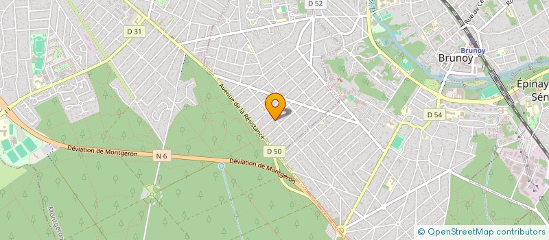 localisation de l'entreprise SCI BAGAN  YERRES