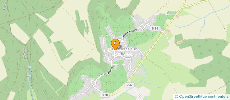 localisation de l'entreprise SCI BAGARD LAMBERT  BOUXIERES-AUX-CHENES