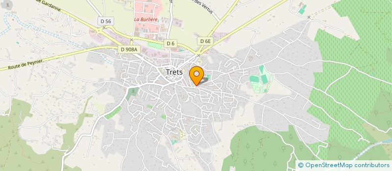 localisation de l'entreprise SCI BAGASSE à TRETS