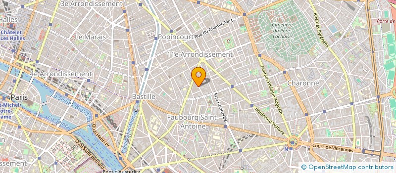 localisation de l'entreprise SCI BAGATELLE  PARIS