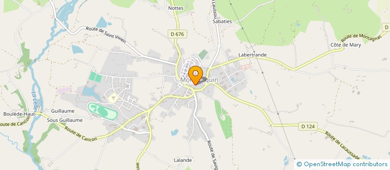 localisation de l'entreprise SCI BAGATELLE  MONFLANQUIN