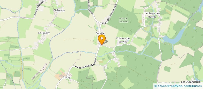 localisation de l'entreprise SCI BAGHERA  SAINT-CHRISTOPHE-EN-BRESSE