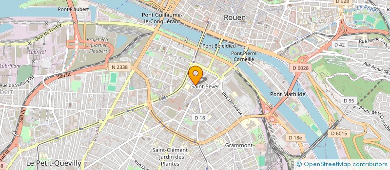 localisation de l'entreprise SCI BAGHLAN  ROUEN