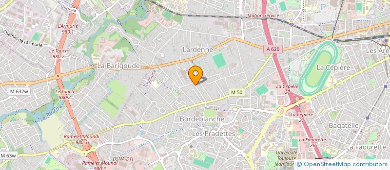localisation de l'entreprise SCI BAGNOLET à TOULOUSE