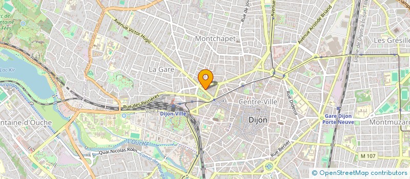 localisation de l'entreprise SCI BAGNOT à DIJON