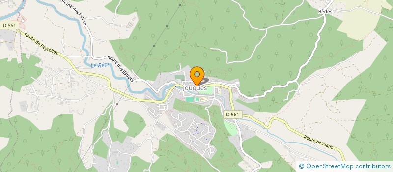 localisation de l'entreprise SCI BAGO  JOUQUES