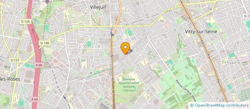 localisation de l'entreprise SCI BAGUIDY  VILLEJUIF