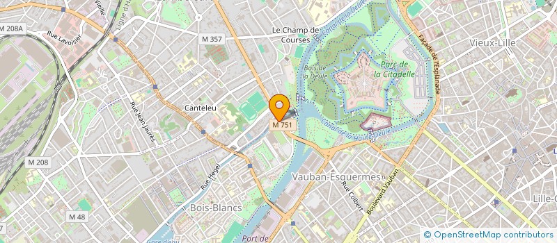 localisation de l'entreprise SCI BAH  LILLE