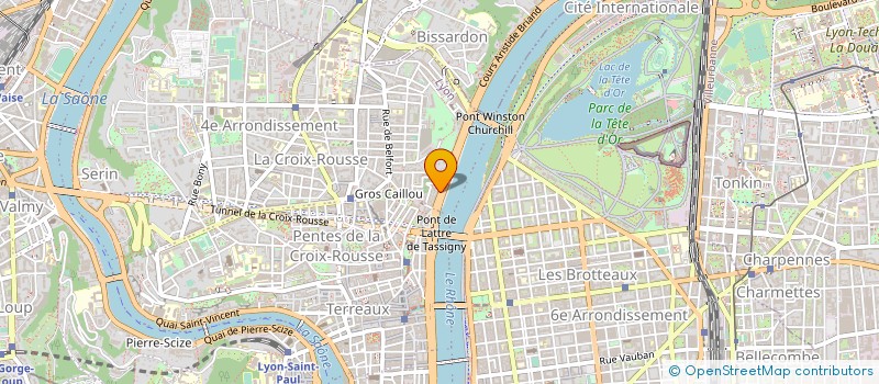 localisation de l'entreprise SCI BAHIA  LYON