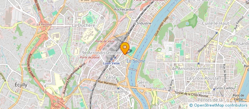 localisation de l'entreprise SCI BAHIA  LYON