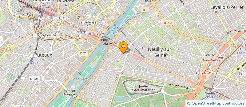 localisation de l'entreprise SCI BAHIA à NEUILLY-SUR-SEINE