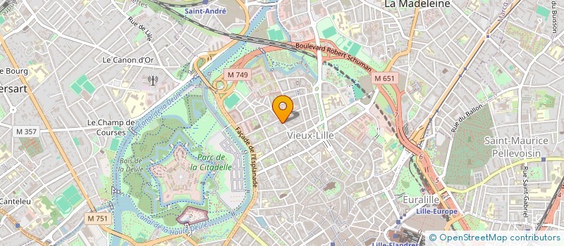 localisation de l'entreprise SCI BAHIA à LILLE